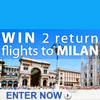 UK Free Stuff Offer - Free Flights to Milan
