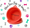 Free Pop up Dog Bowl