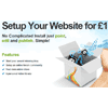 Setup Your Website for �1