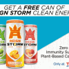 Free Can of Reign Storm at Tesco