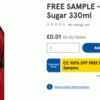Free Coke Zero at Tesco