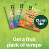 Free pack of BFree Wraps