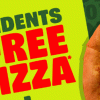 Free Pizza for Students